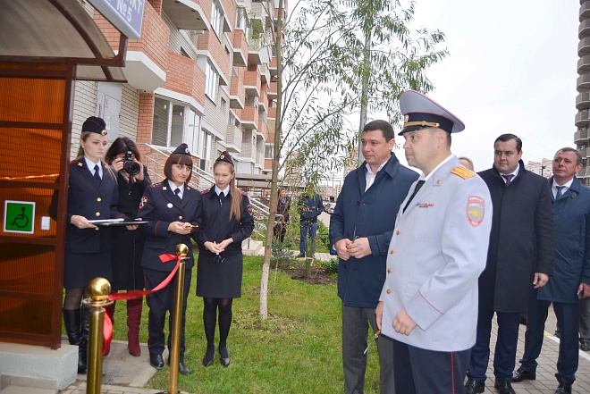 10 ноября в ЖК «ИНСИТИ» открылся участковый пункт полиции